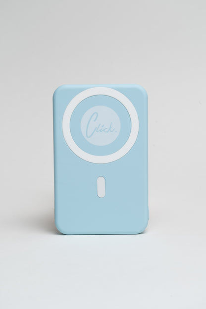 The Click Power Bank - Light Blue