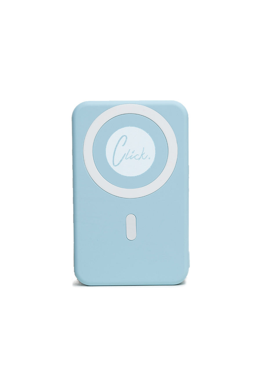 The Click Power Bank - Light Blue