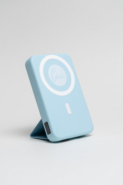 The Click Power Bank - Light Blue