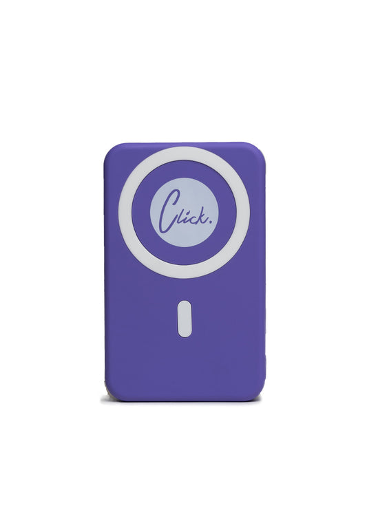 The Click Power Bank - Purple