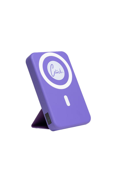 The Click Power Bank - Purple