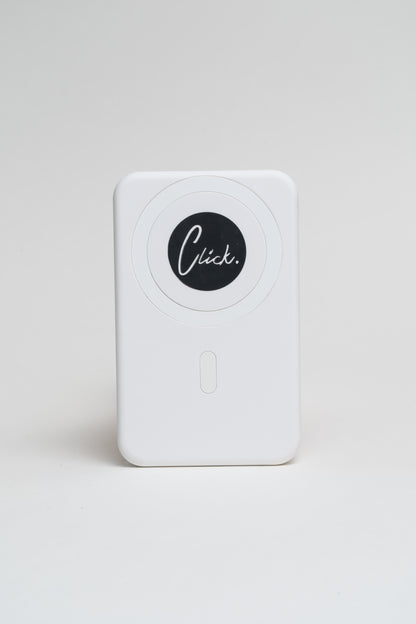 The Click Power Bank - White