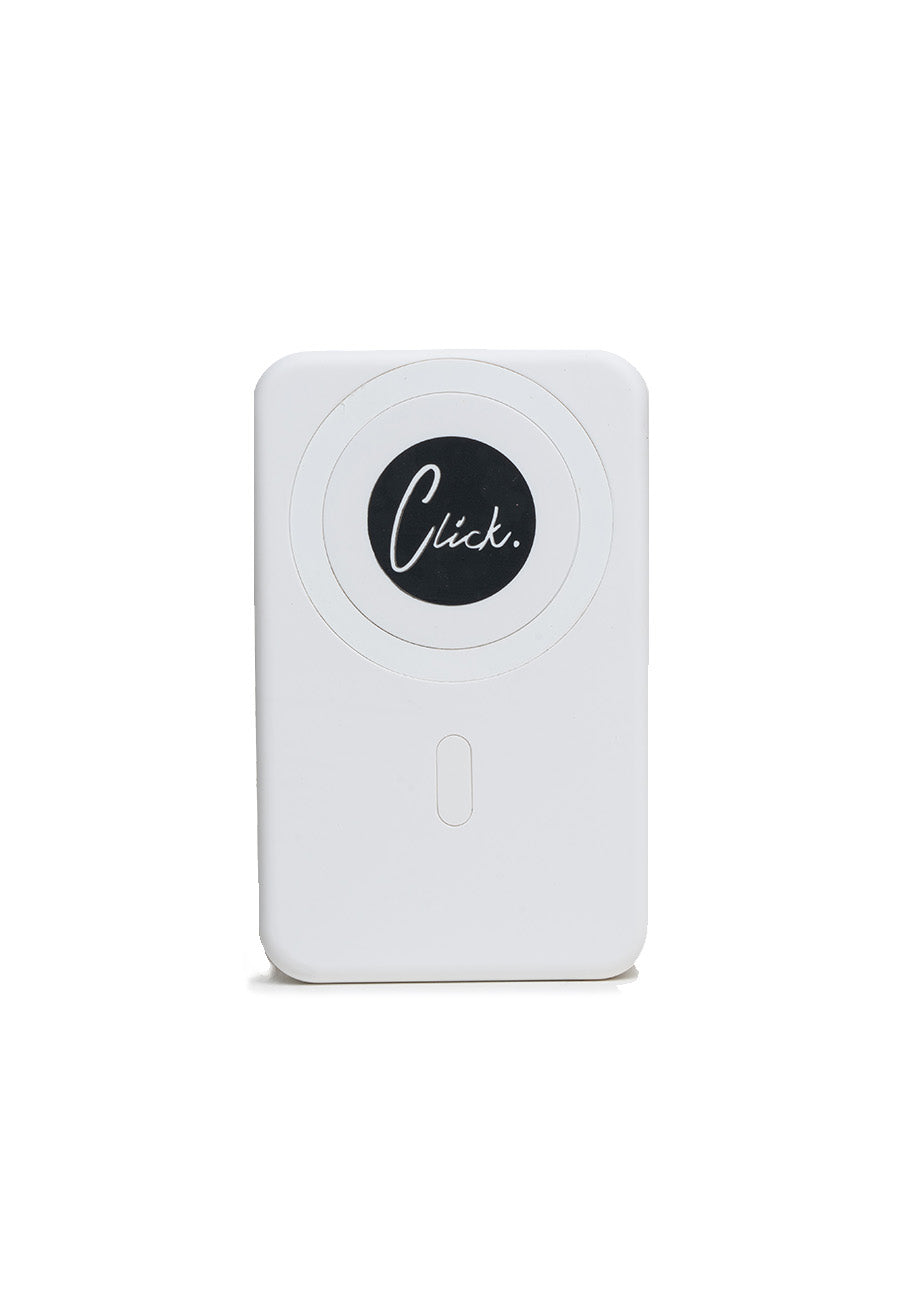 The Click Power Bank - White