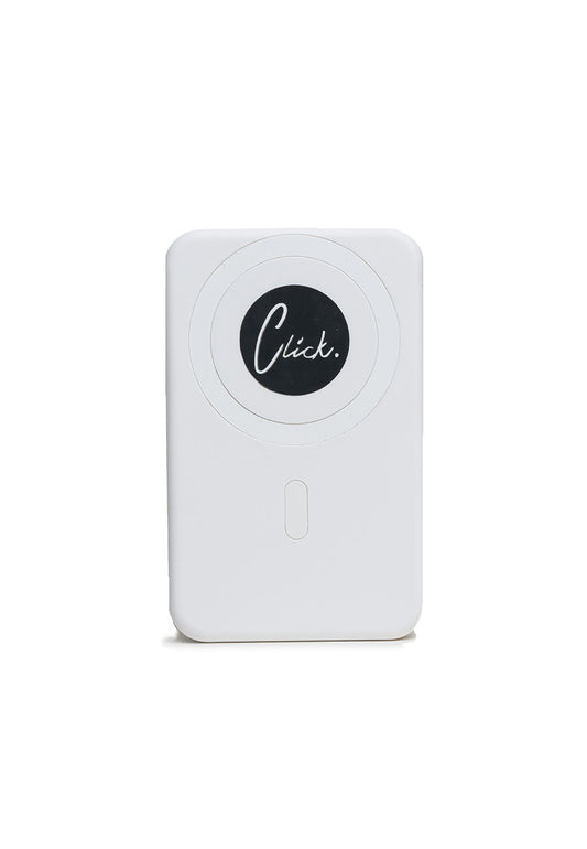 The Click Power Bank - White